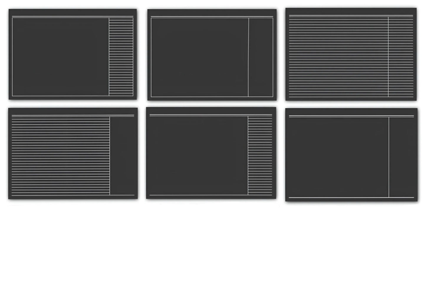 Digital Narrow-Lined Notepaper (PDF)