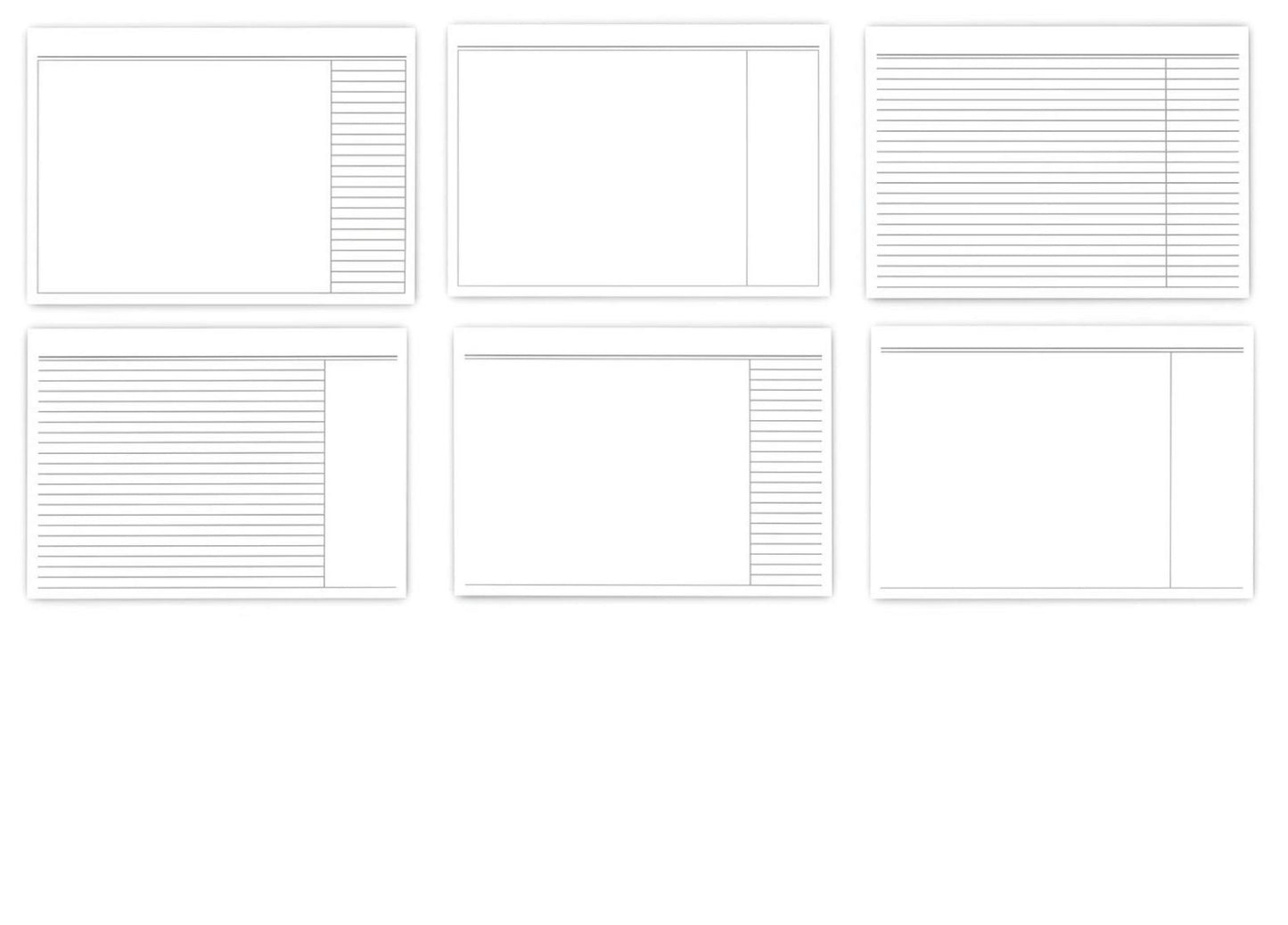 Digital Medium-Lined Notepaper (PDF)