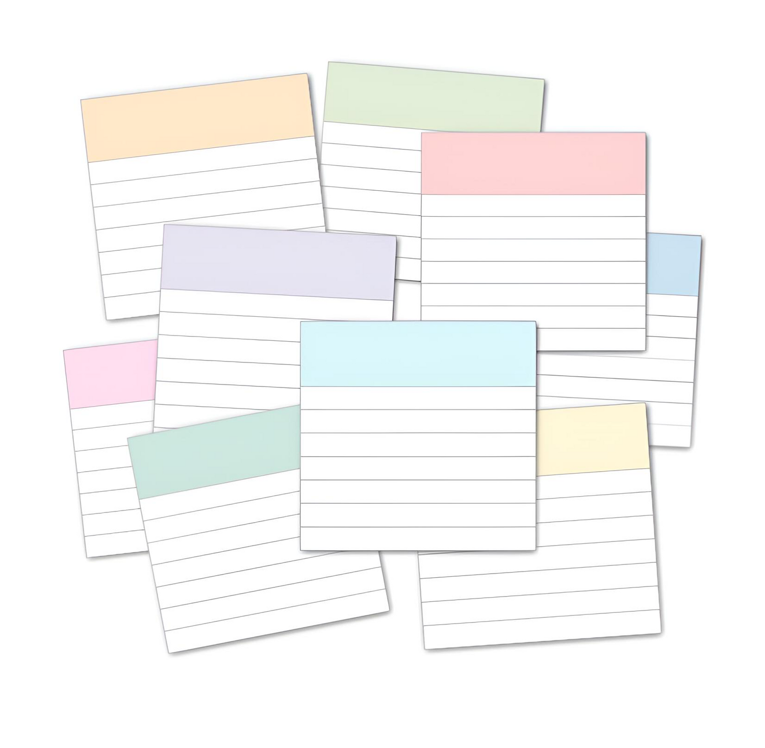 Light Mode Lined Stickers