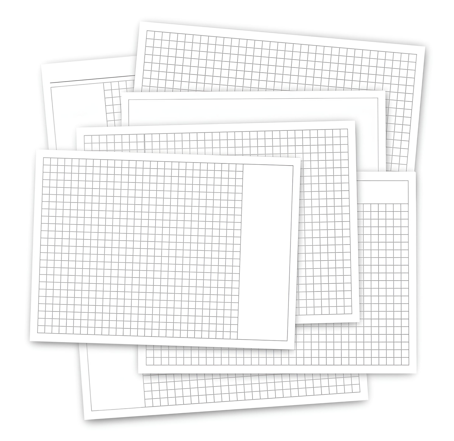 Medium-Grid Notepaper