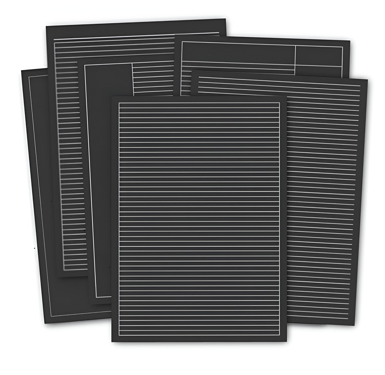 Narrow-Lined Notepaper