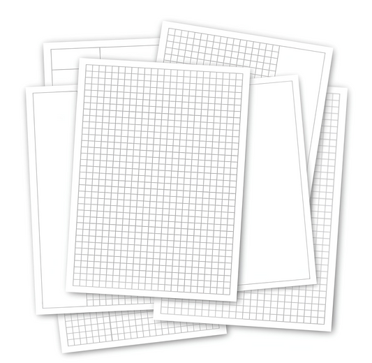 Digital Medium-Grid Notepaper (PDF)