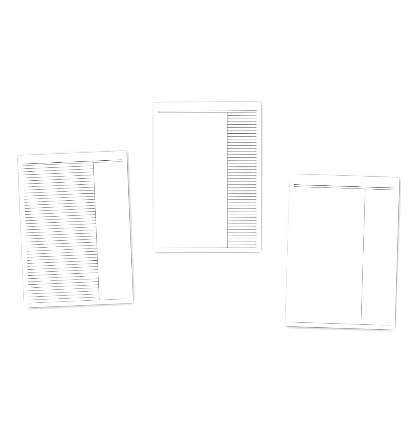 Digital Narrow-Lined Notepaper (PDF)