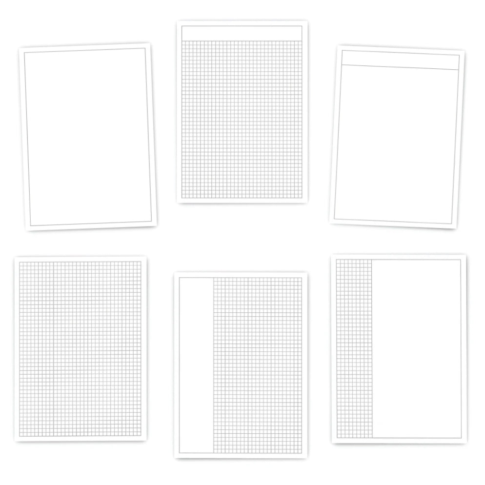 Digital Small-Grid Notepaper (PDF)