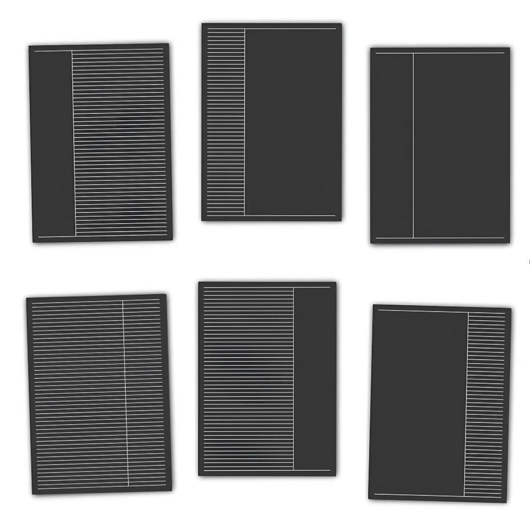 Digital Narrow-Lined Notepaper (PDF)