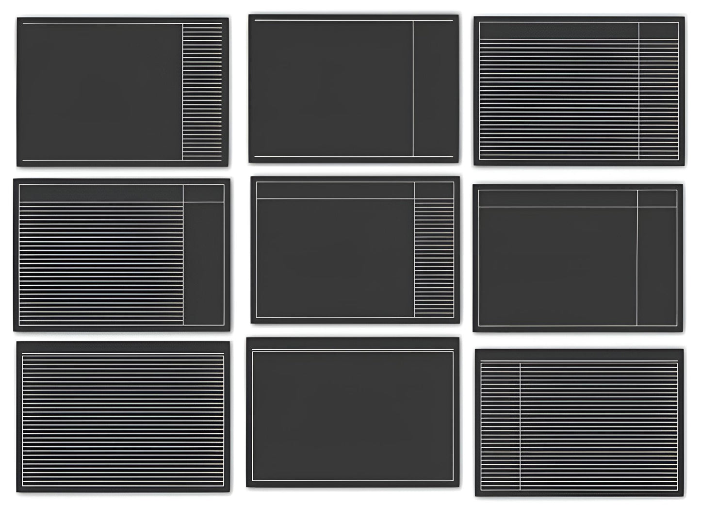 Digital Narrow-Lined Notepaper (PDF)