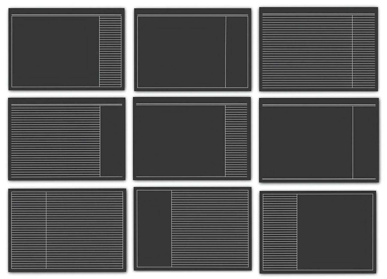 Digital Narrow-Lined Notepaper (PDF)