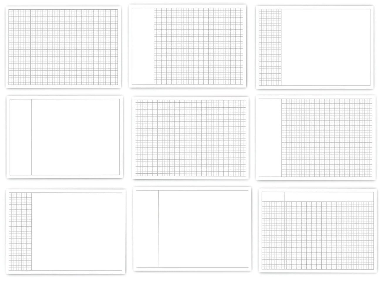 Digital Small-Grid Notepaper (PDF)