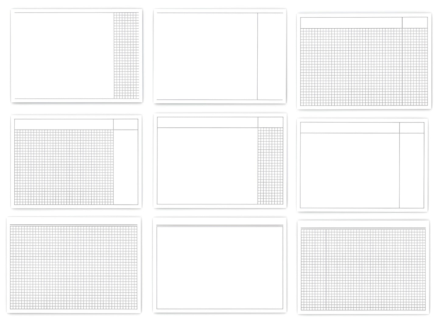 Digital Small-Grid Notepaper (PDF)