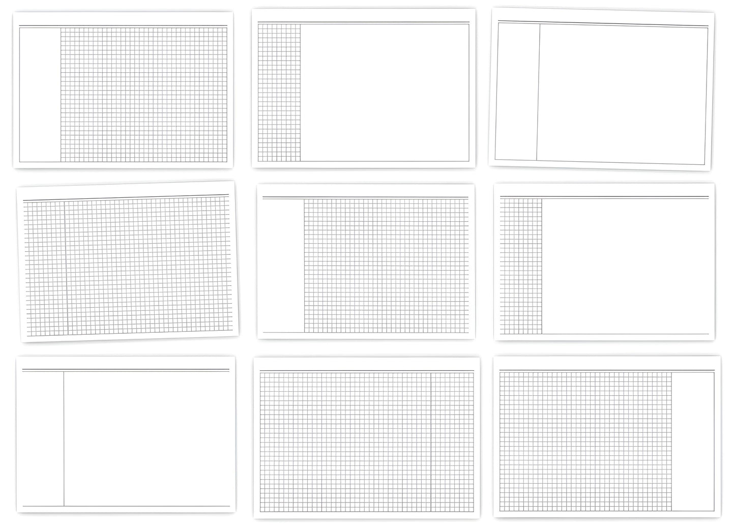 Digital Small-Grid Notepaper (PDF)