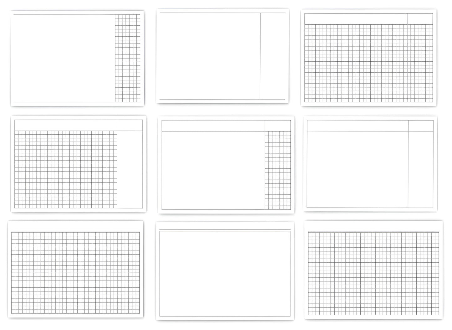 Digital Medium-Grid Notepaper (PDF)