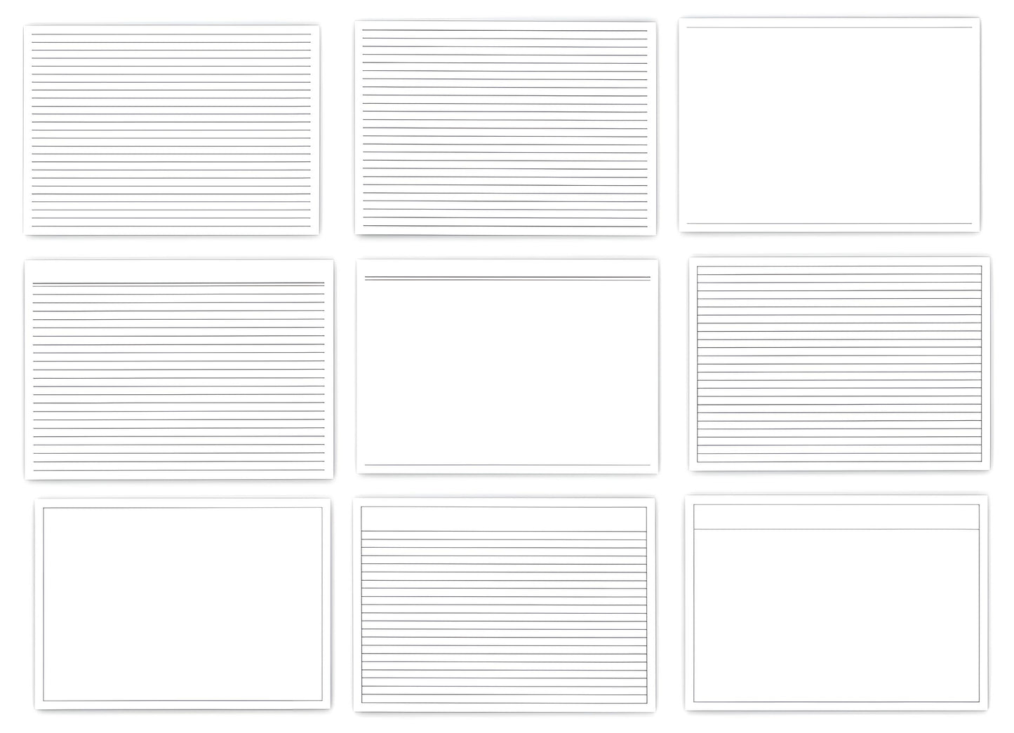 Digital Medium-Lined Notepaper (PDF)