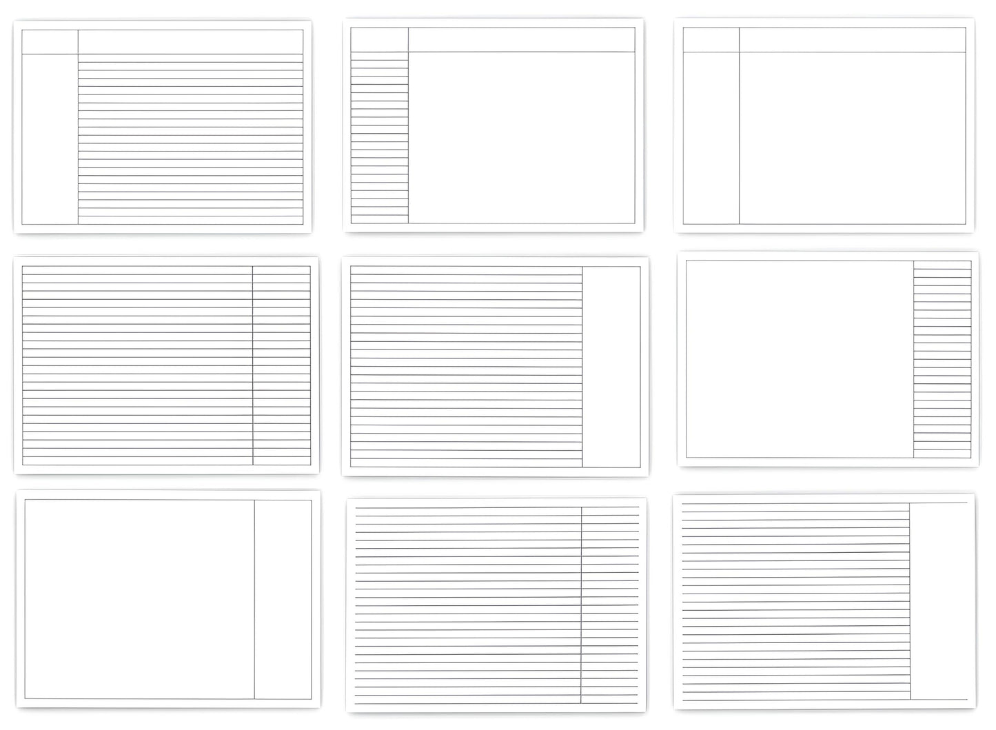 Digital Medium-Lined Notepaper (PDF)