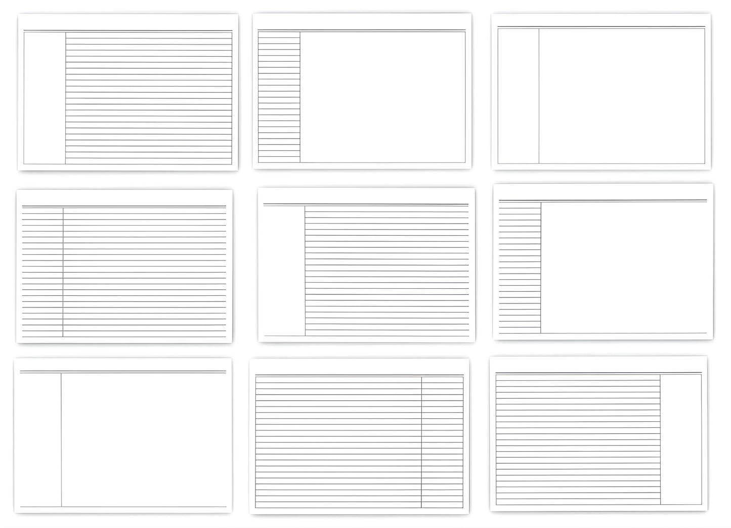 Digital Medium-Lined Notepaper (PDF)