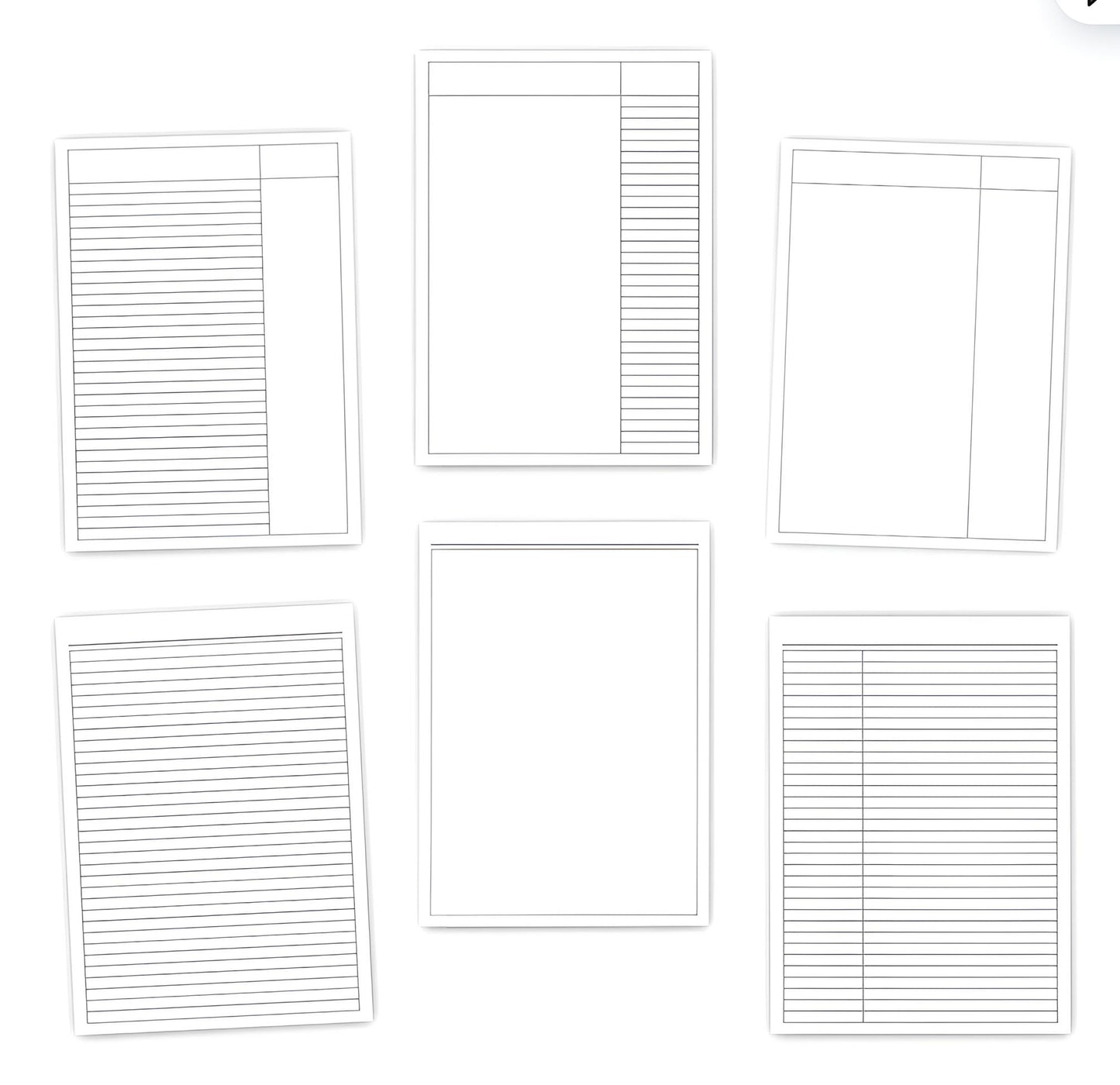 Digital Medium-Lined Notepaper (PDF)