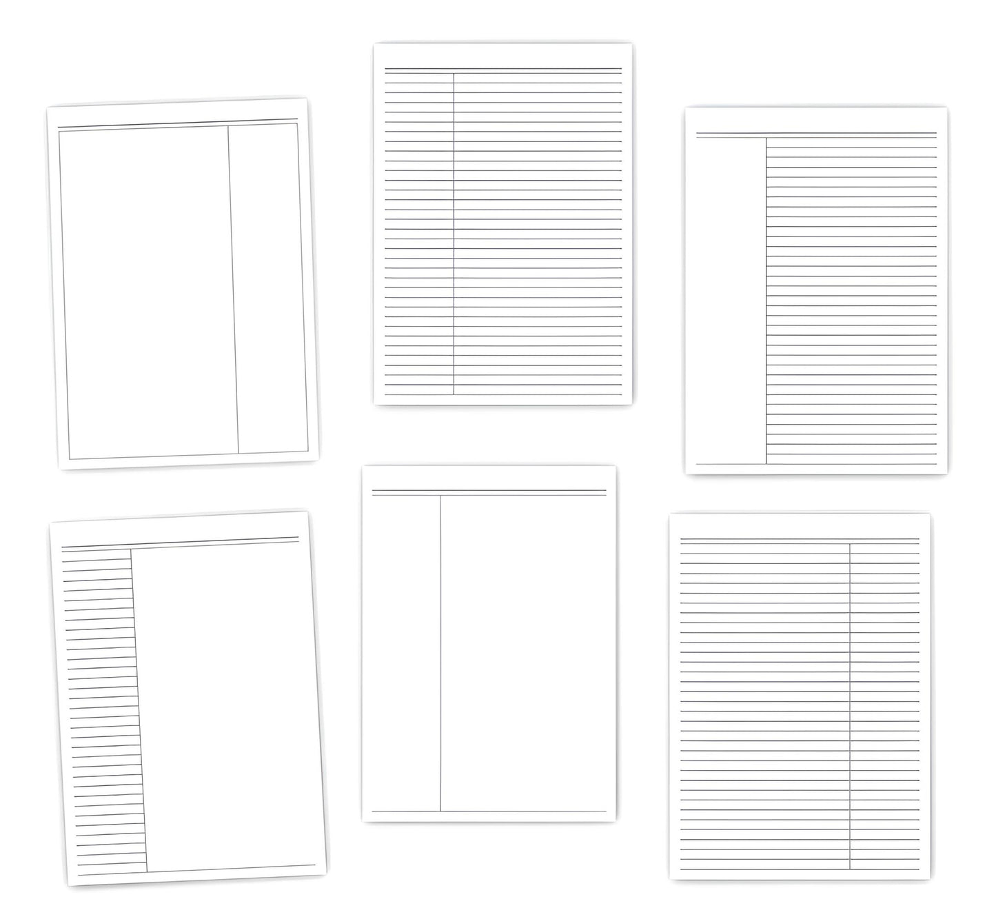 Digital Medium-Lined Notepaper (PDF)